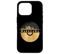 Disco-Musique 80s 90s Party Skyline-Poland-Warsaw-Warszawa Coque pour iPhone 16 Pro