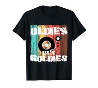 Disco Party DJ Karneval Rétro Vintage Spruch Oldies Goldies T-Shirt