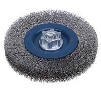 Disco Plano Ondulado HS Diam. 115 Acero Inox 0,30 Rosca M14