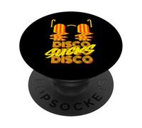Disco Sucks Rock psychédélique rétro PopSockets PopGrip Adhésif