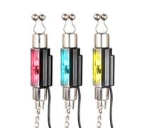 Discoball Bite Alarm Sound-Light avec récepteur Fish Finders Accessoires pour la pêche à la Carpe Outils de pêche en mer (3 PCS)