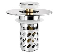 Discoball Bouchon de vidange pour évier, en Acier Inoxydable, Remplacement pour bonde escamotable (1)