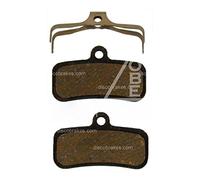 DiscoBrakes Plaquettes en céramique compatibles avec les freins TRP à 4 pistons, G-Spec Trail SL, Slate T4, Quadiem, plaquettes de frein compatibles avec systèmes de frein TRP à 4 pots