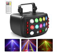 Discolight Party Light, DMX 512 Radiateur efficace, LED RGB Light DJ Project Music Gesturt Disco Lights for Ktv Bar Family's Birthday Halloween