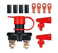 Disconnect Batterie de voiture | Bouton de déconnexion de batterie | Compact Battery Cutoff Switch for Van, Waterproof Battery Switchh, Racing Car Battery Switchh, Heavy-Duty Battery Turn-Off Tool