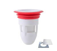 Disconnecteur anti-refoulement | Attrape-cheveux de vidange, filtre à cheveux en silicone robuste, toilettes, adapté au déodorant dans les fuites d'eau de fond dans les toilettes sous-marines