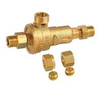 Disconnecteur avec raccords, frisquet, ref. F3aa40175 G