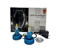 Discorama KIT AMPOULES LED H7 PHARES DE VOITURE LENTICULAIRES 360°, PAIRE DE LED H7 120W CANBUS 6000K LUMIÈRE BLANCHE…