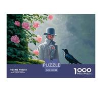 Discord_sinoshow_24085_a_Man_in_an_Open_Coat_and_Top_Hat_with_Red_Eyes__12a8d482-dc89-4990-87c1-c68ad5375e2c_4 1000 Pièces Casse-tête Stimulant Et Éducatif Puzzle, Cadeau De Noël Aux Images Éclatante