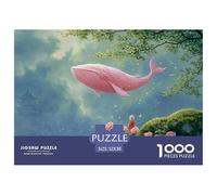Discord_sinoshow_24085_a_Pink_Whale_Floating_Over_Los_Angeles_in_The_St_6e3ad57e-b293-4d2b-93ff-603e9ee67950_2 1000 Pièces Casse-tête Stimulant Et Éducatif Puzzle, Jouets Éducatifs Uniques Et Stimula