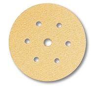 DISCOS DE ORO 150 MM Ø, 6 AGUJEROS P 40 50 UNIDADES