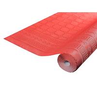 Discount Mariage - Rouleau nappe papier damasse deperlant 25 et 50 métres Rouge
