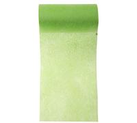 Discount Mariage - Rouleau tissu non tisse deco table anis