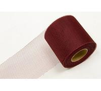Discount Mariage - Rouleau Tulle Uni. ( deco mariage ) bordeaux