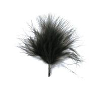 Discount Mariage - Sachet de plumes de couleur noir