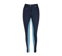 Discount Pet Accessories Femmes Doux Extensible Pantalons d'équitation Toutes Tailles & Colours - Bleu Marine/Bleu Layette, 46