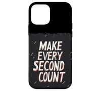 Discours amusant avec le costume Make Every Second Count Coque pour iPhone 12 mini