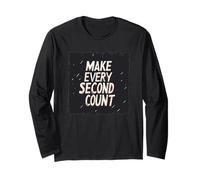 Discours amusant avec le costume Make Every Second Count Manche Longue