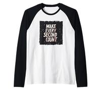 Discours amusant avec le costume Make Every Second Count Manche Raglan