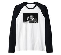 Discours d'anniversaire du président américain Ronald Reagan par Michael Grecco Manche Raglan