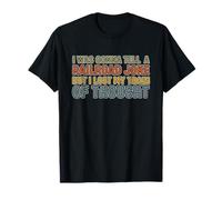 Discours de Blague de Train Cool pour Les Amateurs de Chemin de Fer T-Shirt