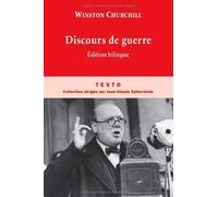 Discours de guerre : Edition bilingue de Churchill. Winston (2009) Broché