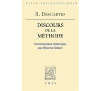 Discours de la méthode - René Descartes - Vrin - Livre