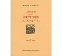 Discours de la Servitude Volontaire