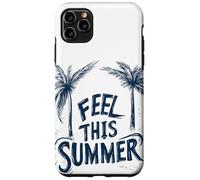 Discours de Pretty Feel this Summer pour les amoureux des palmiers Coque pour iPhone 11 Pro Max