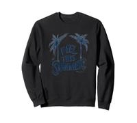 Discours de Pretty Feel this Summer pour les amoureux des palmiers Sweatshirt