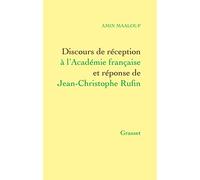 Discours de réception à l'Académie Française