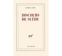 Discours de Suède Albert Camus (Auteur)
