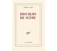 Albert Camus – Discours de Suède – Essai – Broché