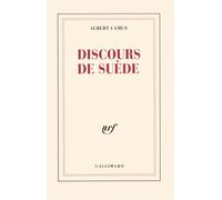 Albert Camus – Discours de Suède – Essai – Broché