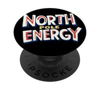 Discours d'énergie Incroyable du pôle Nord pour Adultes et Enfants PopSockets PopGrip Adhésif