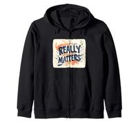 Discours drôle Qui Compte Vraiment Sweat à Capuche