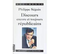 Discours encore et toujours républicains: De l'exception française