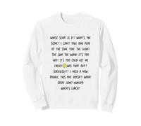 Discours et Phrases drôles de Pickleball, Dictons de Pickleball Sweatshirt