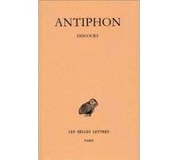 Discours - Fragments D'antiphon Le Sophiste