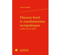 Discours lettré et transformations sociopolitiques