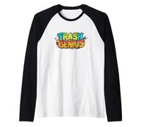 Discours Multicolore Trash Genius Manche Raglan
