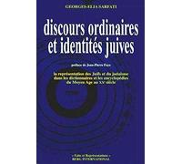Discours ordinaires et identités juives