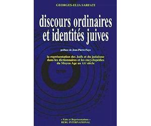 Discours ordinaires et identités juives