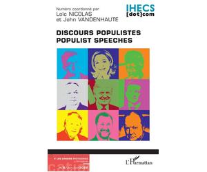 Discours populistes Populist speeches - Loïc Nicolas - L'harmattan - broché - Revue