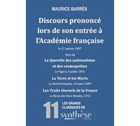Discours prononcé à l’Académie française: (suivi de 4 autres discours)