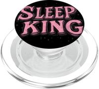 Discours Roi du Sommeil Rose PopSockets PopGrip pour MagSafe