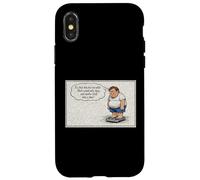 Discours Soliloque de Dew Hamlet en Chair Solide Vieilli Coque pour iPhone X/XS