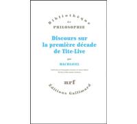 Discours sur la première décade de Tite-Live