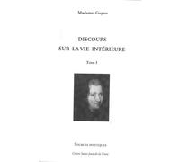 Discours sur la vie intérieure - Jeanne-Marie Guyon - Paroisse Et Famille Eds - broché - Essai