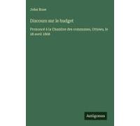 Discours Sur Le Budget